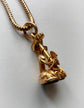 VICTORIAN ‘FAITH HOPE CHARITY’ SEAL PENDANT