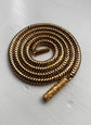 VICTORIAN 15CT GOLD BRAZILIAN / SNAKE LINK CHAIN