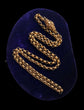 GEORGIAN HIGH CARAT GOLD STAR LINK CHAIN