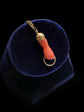 EARLY 19TH CENTURY CORAL HAND PENDANT