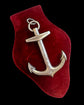 SUPERSIZED VICTORIAN SILVER ANCHOR PENDANT
