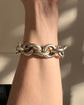 VINTAGE CHUNKY SILVER BRACELET