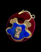 VICTORIAN 18CT GOLD PADLOCK WITH DIAMOND LOCK
