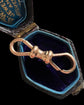 VICTORIAN 9CT GOLD DOUBLE DOG CLIP