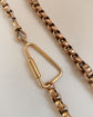VINTAGE 18CT GOLD CARABINER CONNECTOR