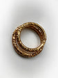GEORGIAN 18CT GOLD CHASED SPLIT RING