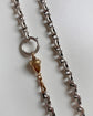 ANTIQUE 9CT GOLD ACORN & DOG CLIP CHAIN EXTENDER / BAIL
