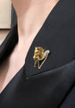19TH CENTURY 18CT GOLD FRENCH HORSE HEAD STICK PIN