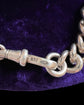 ANTIQUE CHUNKY SILVER CURB CHAIN