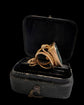 EARLY 19TH CENTURY TRIPLE SNAKE FOB PENDANT