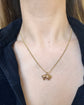 ANTIQUE 9CT GOLD PIG & ACORN PENDANT