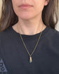 EARLY 19TH CENTURY 15CT GOLD HAND PENDANT