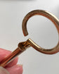 VINTAGE LARGE 9CT GOLD KEY PENDANT