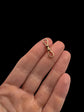 VICTORIAN 9CT GOLD DOUBLE DOGCLIP