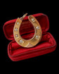 VICTORIAN SUPERSIZED 18CT GOLD & DIAMOND HORSESHOE PENDANT