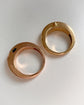 VINTAGE 90’S PIAGET 18CT GOLD DOUBLE DOMED BAND RING