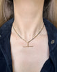 ANTIQUE BI-COLOUR 9CT GOLD & PLATINUM ALBERT CHAIN