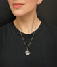 VICTORIAN ROCK CRYSTAL & 18CT GOLD LOCKET