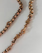 A PAIR OF ANTIQUE CHUNKY 18CT GOLD TWIST DOG CLIPS