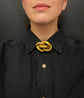 VICTORIAN 15CT GOLD CHUNKY KNOT BROOCH