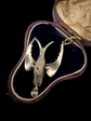 VICTORIAN SILVER SWALLOW PENDANT