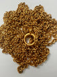 VICTORIAN 15CT GOLD FINE BELCHER CHAIN