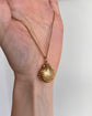 VICTORIAN 15CT GOLD SHELL LOCKET