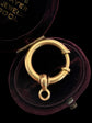 LARGE 18CT GOLD VICTORIAN BOLT RING