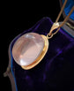HUGE MOONSTONE & 18CT GOLD PENDANT