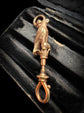 VICTORIAN 15CT GOLD PARROT DOGCLIP
