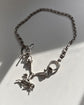 SILVER EQUESTRIAN NECKLACE