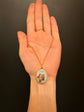 VICTORIAN PAINTED DOG LOCKET