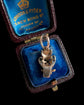VICTORIAN DIAMOND OWL PENDANT