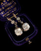 19TH CENTURY PASTE DROP EARRINGS