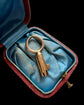 VICTORIAN 9CT GOLD BRAMAH KEY PENDANT