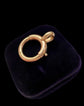 VICTORIAN CHUNKY 15CT GOLD BOLT RING