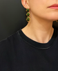 VICTORIAN SCARAB BEETLE DROP EARRINGS