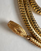 VICTORIAN 15CT GOLD SNAKE / BRAZILIAN LINK CHAIN