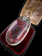 VICTORIAN ROCK CRYSTAL LOZENGE PENDANT