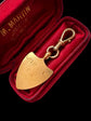 VICTORIAN GOLDSTONE SHIELD PENDANT