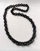 EXTRA LONG VICTORIAN WHITBY JET CHUNKY BELCHER CHAIN