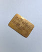 ANTIQUE 18CT GOLD & DIAMOND ENVELOPE AND LETTER PENDANT