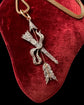VICTORIAN DIAMOND ARROW & QUIVER PENDANT