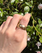 EDWARDIAN HEAVY 18CT GOLD BAND RING