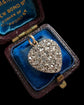 ANTIQUE DIAMOND HEART PENDANT