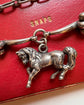 ANTIQUE SILVER EQUESTRIAN NECKLACE
