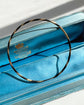 19TH CENTURY ELEPHANT HAIR & 18CT GOLD BANGLE