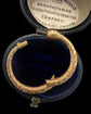 19TH CENTURY OUROBOROS SNAKE BAIL / RING