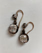 19TH CENTURY PASTE DROP EARRINGS