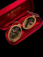 VICTORIAN SCARAB BEETLE EARRINGS